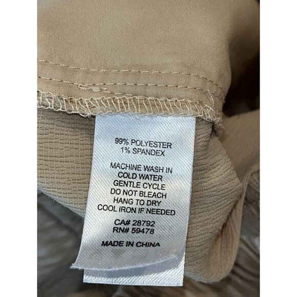 Joie Tan Wide Leg Lightweight Relaxed Fit Elastic Waist Women's Pants Size S - Picture 9 of 10